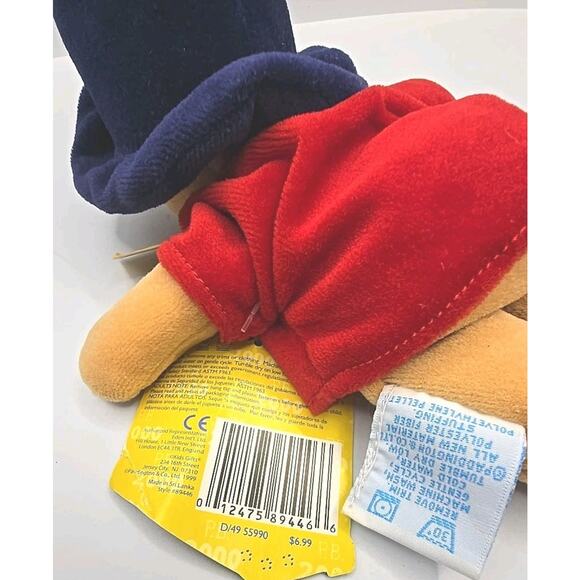Vintage 2000 Paddington Bear Special Edition Bean Bag Red Coat w Tag BB28 - Picture 5 of 5